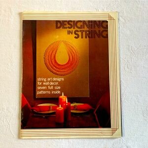 String Art Designs for Wall Decor “Designing in String” 7 Full Size Patterns